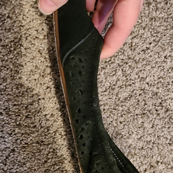 Toms moroccan cut out women's classic ballet flat black size 6 - Picture 5 of 10